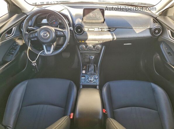 JM1DKFC79M1510189 2021 MAZDA CX-3 White Вид панелі приладів