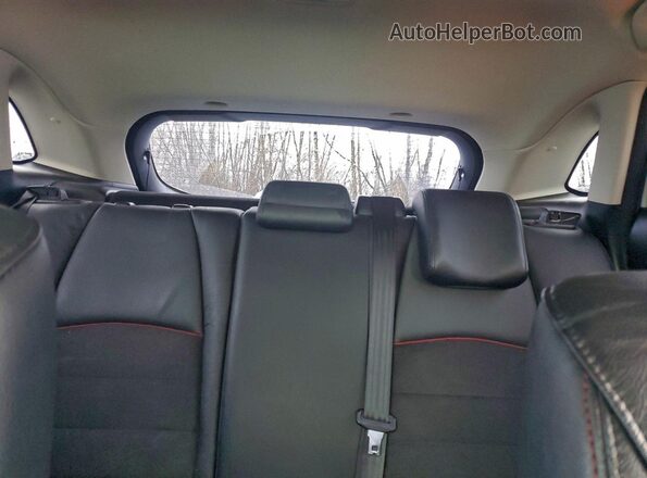 JM1DKFD72H0164948 2017 MAZDA CX-3 Серый Вид задних сидений