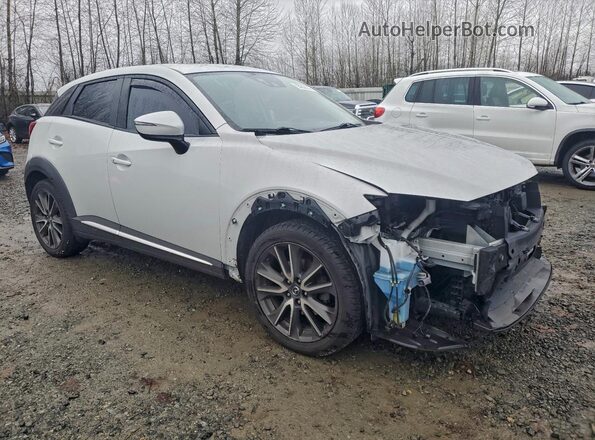 JM1DKFD72H0164948 2017 MAZDA CX-3 Серый Передняя правая четверть