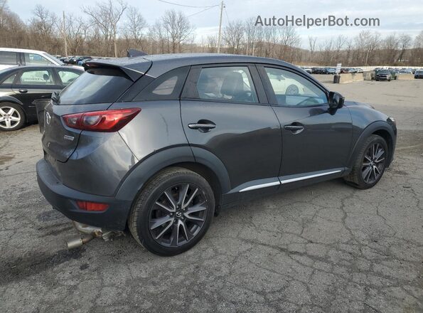 JM1DKFD7XJ0305951 2018 MAZDA CX-3 Gray უკანა მარჯვენა