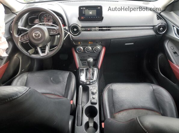 JM1DKFD7XJ0305951 2018 MAZDA CX-3 Gray წინა პანელის ხედი