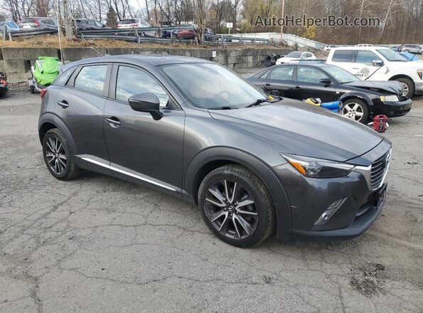 JM1DKFD7XJ0305951 2018 MAZDA CX-3 Gray წინა მარჯვენა