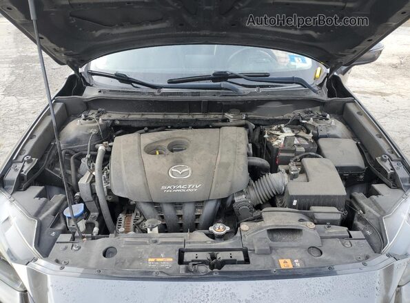 JM1DKFD7XJ0305951 2018 MAZDA CX-3 Gray ძრავის განყოფილების ხედი