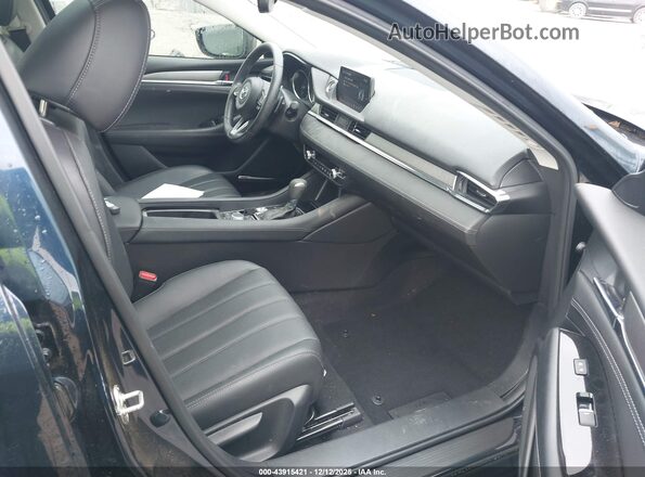JM1GL1TY1K1501179 2019 MAZDA 6 Blue Вид салону спереду