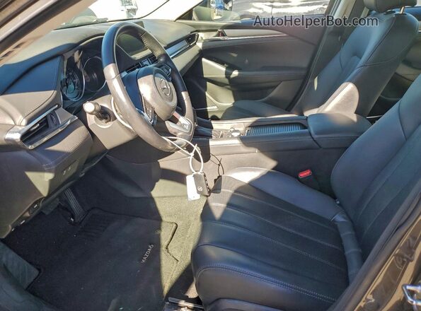 JM1GL1TY5M1601661 2021 MAZDA 6 Black Vista interior delantera
