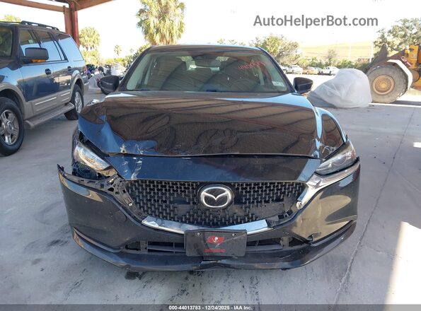 JM1GL1TY7J1327374 2018 MAZDA 6 Black Вид щитка приладів
