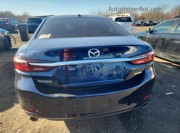 JM1GL1TY9K1503018 2019 MAZDA 6 Blue Вид ззаду