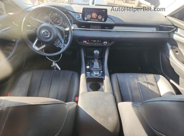 JM1GL1TY9K1503018 2019 MAZDA 6 Blue Вид панелі приладів