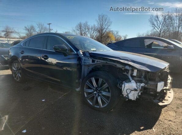 JM1GL1TY9K1503018 2019 MAZDA 6 Blue Передня права чверть