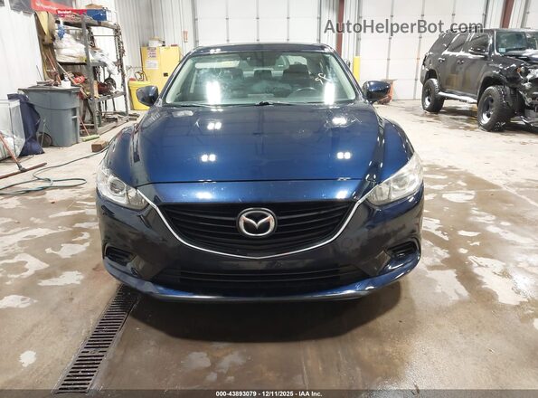 JM1GL1U53H1106272 2017 MAZDA 6 Dark Blue Widok zestawu wskaźników