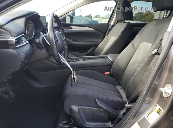 JM1GL1UM0M1608674 2021 MAZDA 6 Gray Вид салону спереду