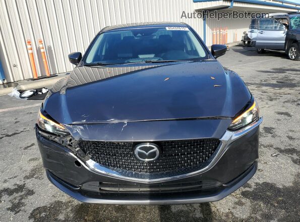 JM1GL1UM0M1608674 2021 MAZDA 6 Gray Вид спереду