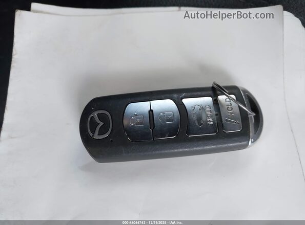 JM1GL1UM1K1506782 2019 MAZDA 6 Blue Vista del salpicadero