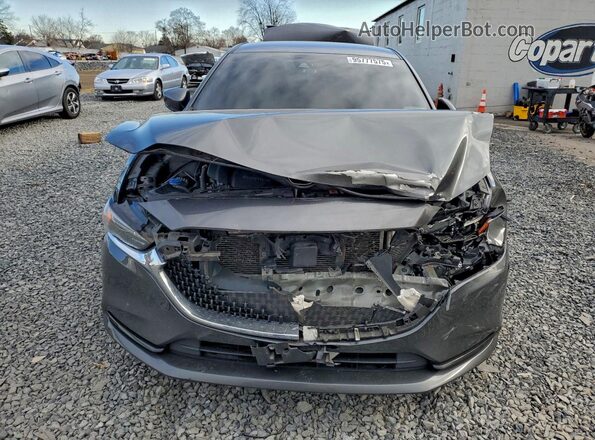 JM1GL1UM6K1509323 2019 MAZDA 6 Gray Դիմացի տեսք