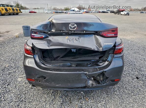 JM1GL1UM6K1509323 2019 MAZDA 6 Gray Հետևի տեսք