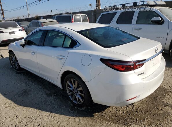 JM1GL1UM7M1601852 2021 MAZDA 6 White Задня ліва чверть