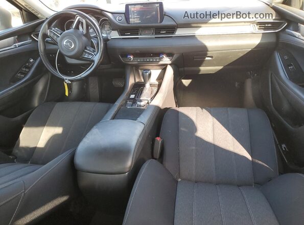 JM1GL1UM7M1601852 2021 MAZDA 6 White Вид панелі приладів