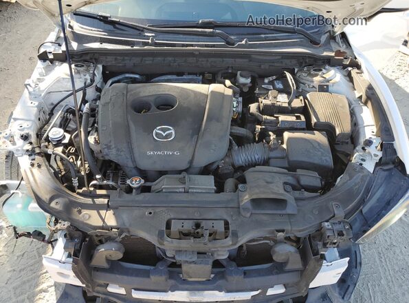 JM1GL1UM7M1601852 2021 MAZDA 6 White Вид задньої частини салону