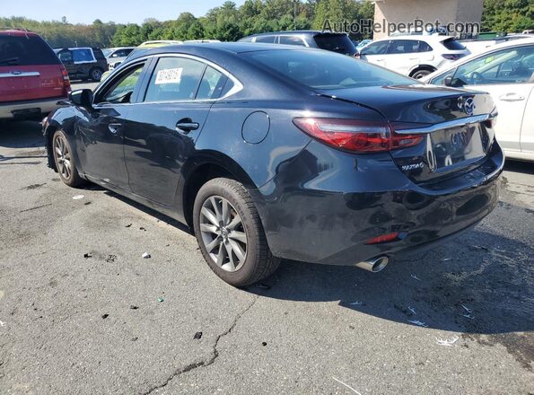 JM1GL1UMXM1613509 2021 MAZDA 6 Black Trasero izquierdo