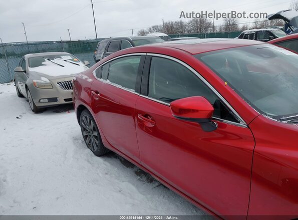 JM1GL1VM1M1616183 2021 MAZDA 6 Red Rear interior view