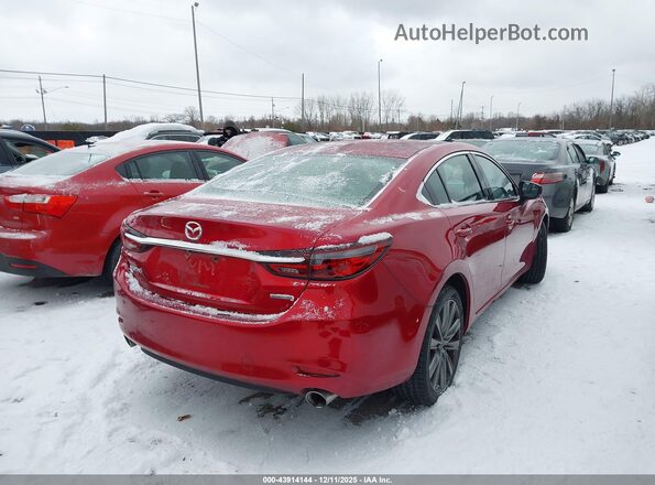 JM1GL1VM1M1616183 2021 MAZDA 6 Red Rear right