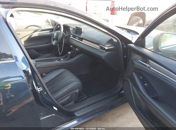 JM1GL1VM3L1527536 2020 MAZDA 6 Black Widok wnętrza z przodu