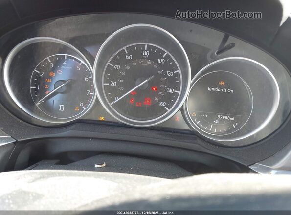 JM1GL1VM5L1526372 2020 MAZDA 6 Черный Вид задних сидений