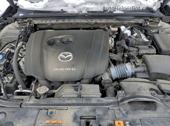 JM1GL1VM6M1603297 2021 MAZDA 6 Gray Rear interior view