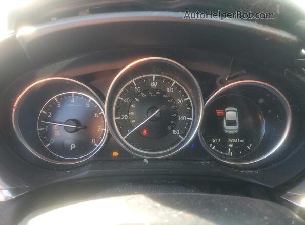 JM1GL1VM7M1605060 2021 MAZDA 6 Blue Widok zestawu wskaźników