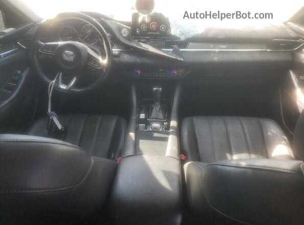 JM1GL1VM7M1605060 2021 MAZDA 6 Blue Widok deski rozdzielczej