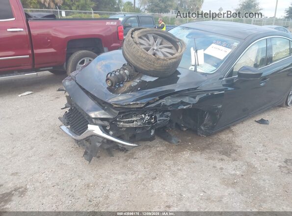 JM1GL1VM9K1505538 2019 MAZDA 6 Black Դիմացի տեսք