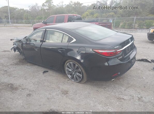 JM1GL1VM9K1505538 2019 MAZDA 6 Black Հետևի ձախ