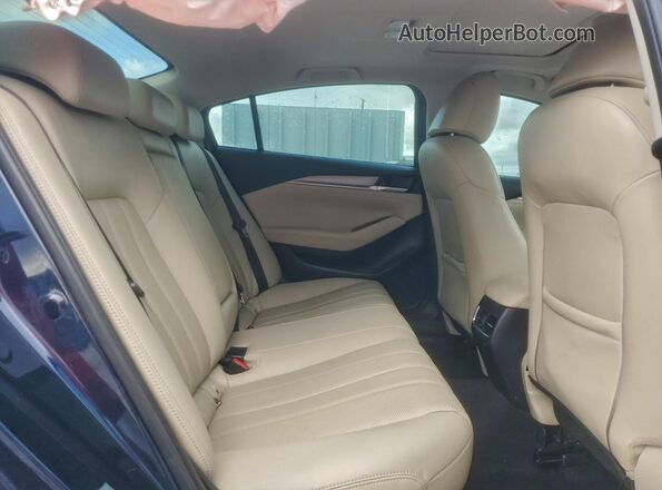 JM1GL1VM9M1607697 2021 MAZDA 6 Blue Вид задніх сидінь