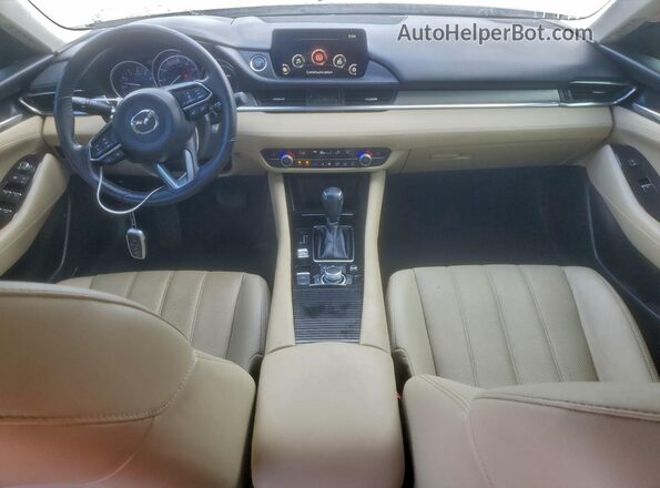 JM1GL1VM9M1607697 2021 MAZDA 6 Blue Вид панелі приладів