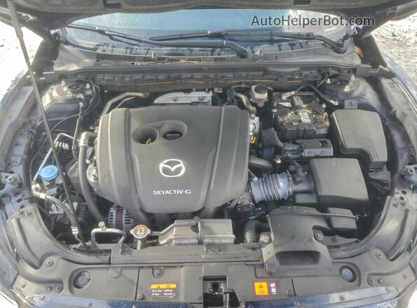 JM1GL1VM9M1607697 2021 MAZDA 6 Blue Вид задньої частини салону