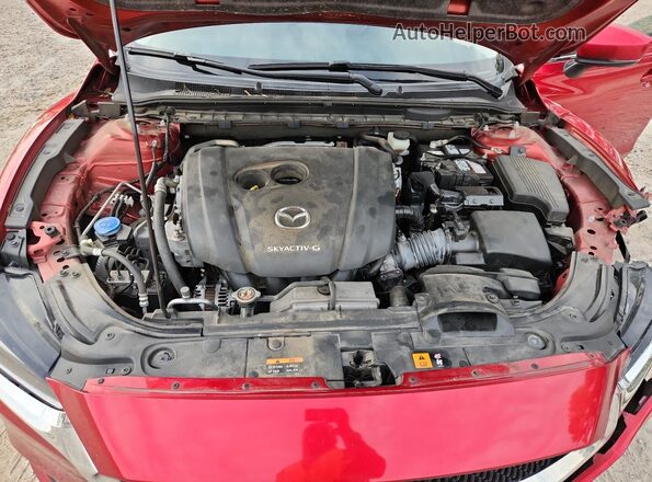 JM1GL1VM9M1618098 2021 MAZDA 6 Red Rear interior view