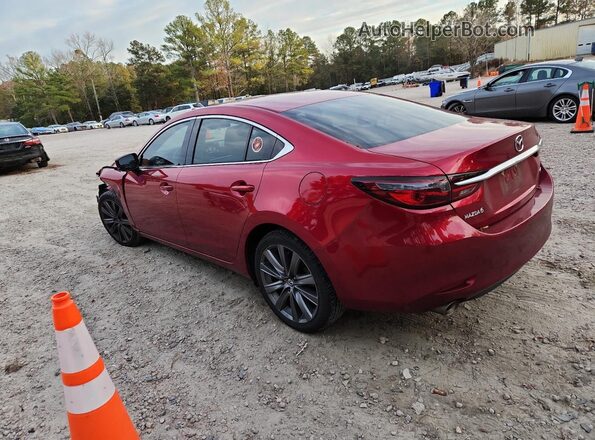 JM1GL1VM9M1618098 2021 MAZDA 6 Red Rear left