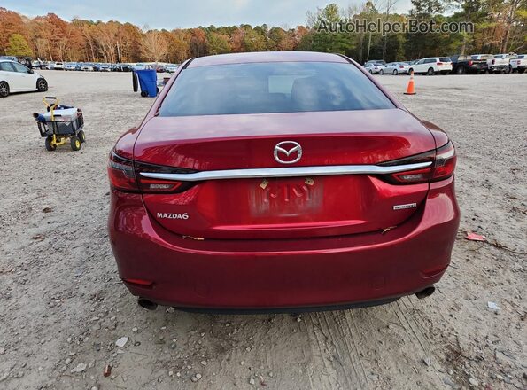 JM1GL1VM9M1618098 2021 MAZDA 6 Red Rear view