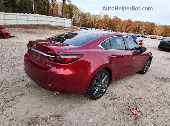 JM1GL1VM9M1618098 2021 MAZDA 6 Red Rear right