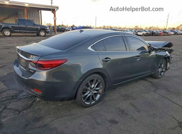JM1GL1W56H1153826 2017 MAZDA 6 Gray უკანა მარჯვენა