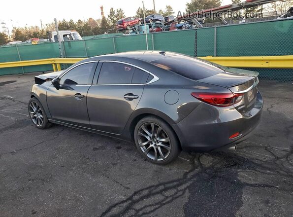 JM1GL1W56H1153826 2017 MAZDA 6 Gray უკანა მარცხენა