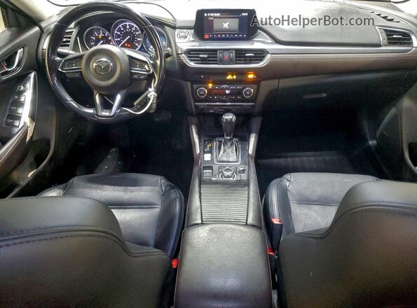 JM1GL1W58H1136641 2017 MAZDA 6 Black Dashboard view