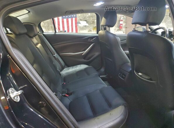 JM1GL1W58H1136641 2017 MAZDA 6 Black Rear seats view