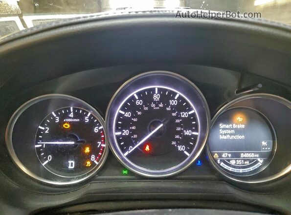 JM1GL1W58H1136641 2017 MAZDA 6 Black Instrument cluster view