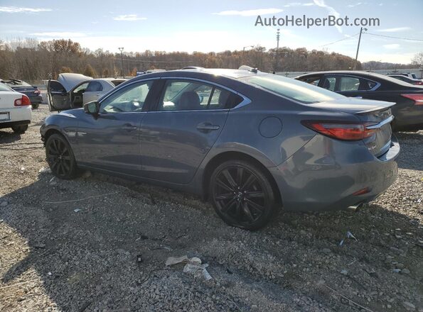 JM1GL1WY0M1605466 2021 MAZDA 6 Gray Tył lewy