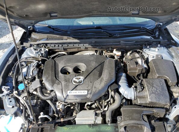 JM1GL1WY0M1605466 2021 MAZDA 6 Gray Widok wnętrza z tyłu