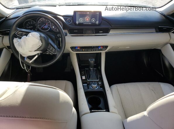 JM1GL1WY2L1520336 2020 MAZDA 6 Blue Вид панелі приладів