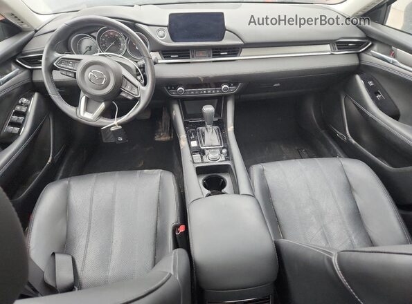JM1GL1WY5M1604779 2021 MAZDA 6 Blue Vista del salpicadero