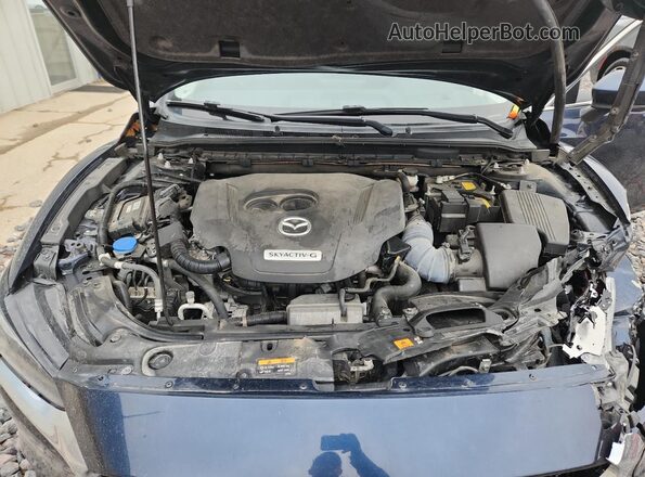 JM1GL1WY5M1604779 2021 MAZDA 6 Blue Vista interior trasera