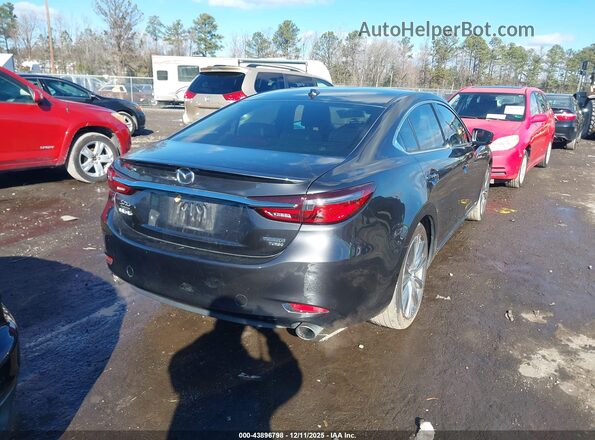 JM1GL1WY9M1617311 2021 MAZDA 6 Серый Задняя правая четверть